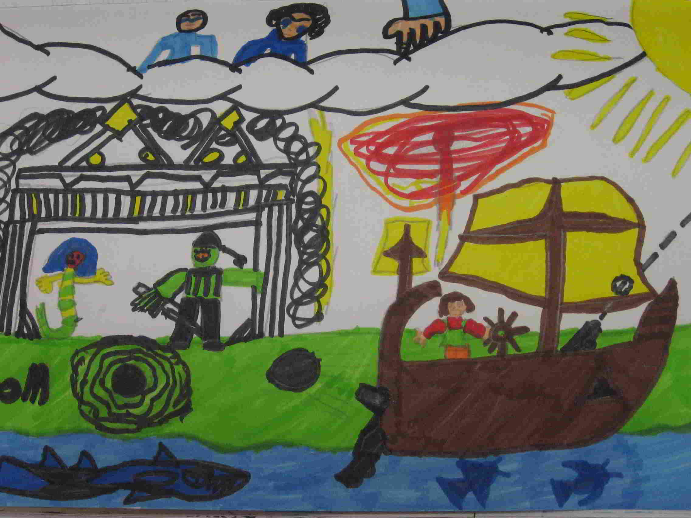 Heureux Qui Comme Ulysse Dessin Facile Ecole élémentaire Joliot-Curie - Nanterre - "Heureux qui comme Ulysse"  (Joachim Du Bellay)
